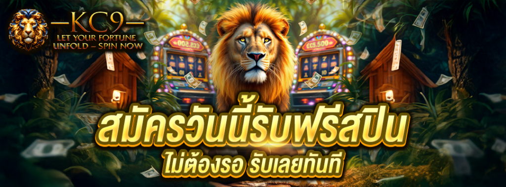 สมัครวันนี้รับฟรีสปิน