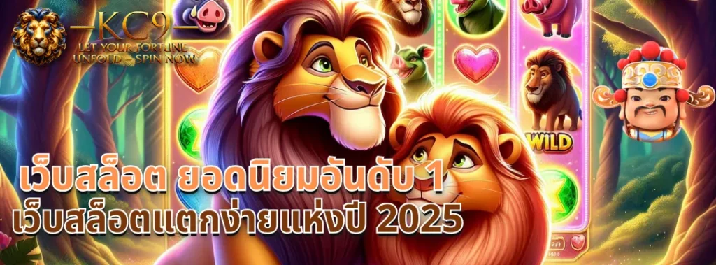 เว็บสล็อต ยอดนิยมอันดับ 1