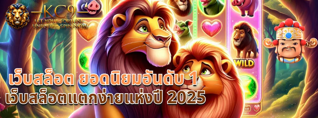 เว็บสล็อต ยอดนิยมอันดับ 1